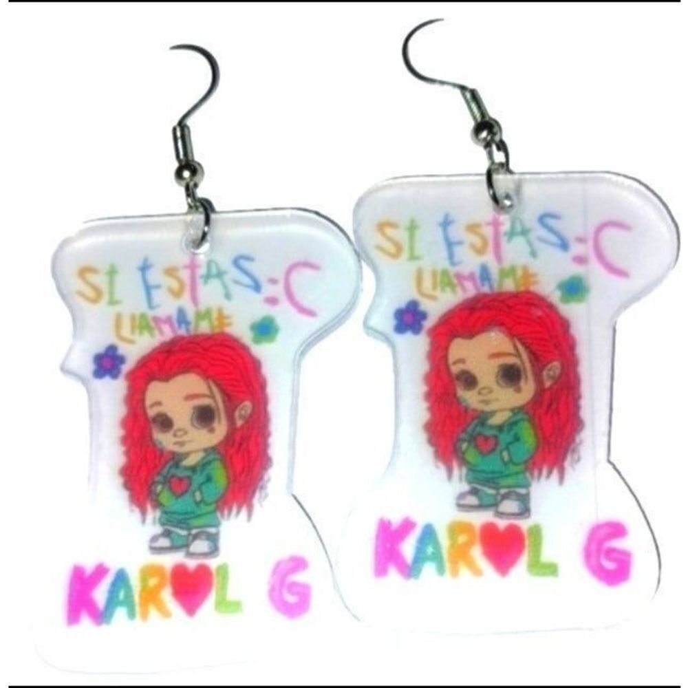 Colorful fun rainbow earrings